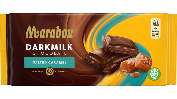 Marabou Darkmilk Salted Caramel 