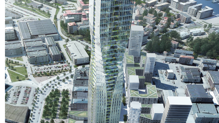 Karlavagnsstornet - Gothenburg´s first skyscraper