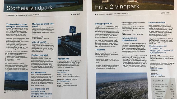Nyhetsbrev i postkassene