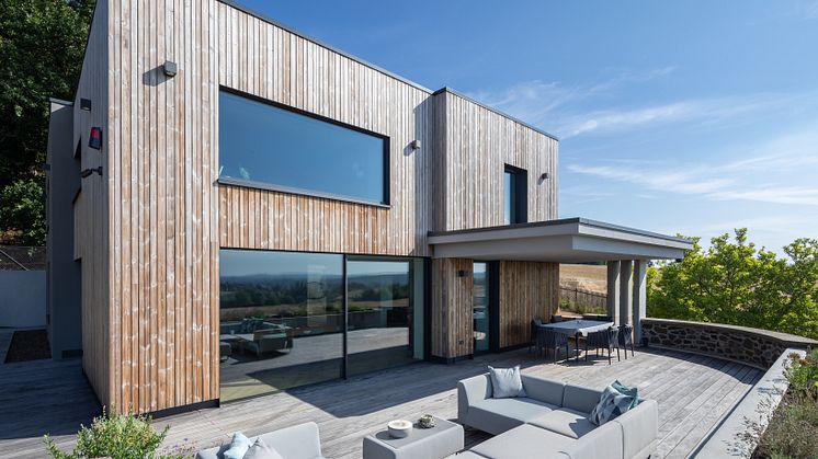 Charakterstark & langlebig: Fassade aus Kebony Character