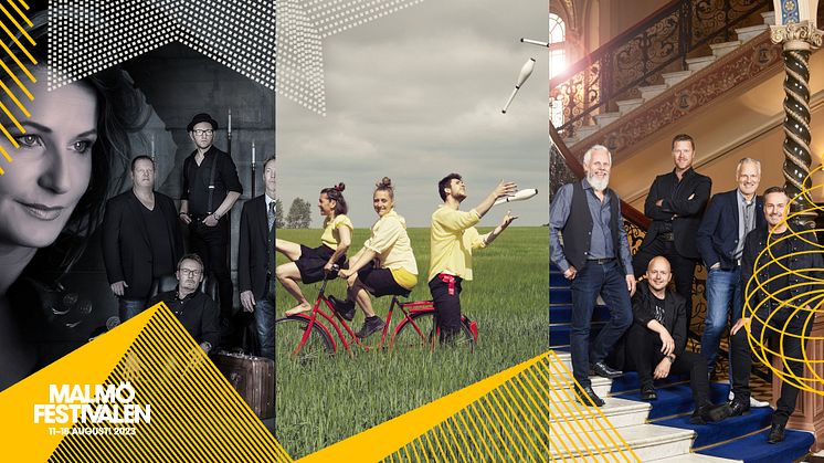 Malmöfestivalen presenterar årets dansbandsprogram och fjorton höjdpunkter på Barnlandet och fyra familjeföreställningar i Manegen.