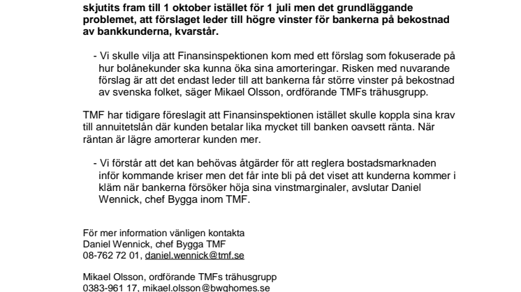 Finansinspektionen göder bankerna