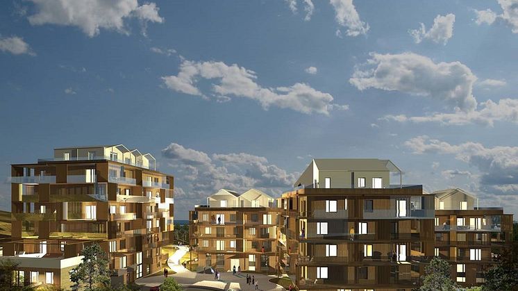 Brf Ösby Sjöpark på Värmdö.