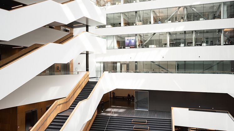 Ångströmlaboratoriet, ljusgård, LINK Arkitektur