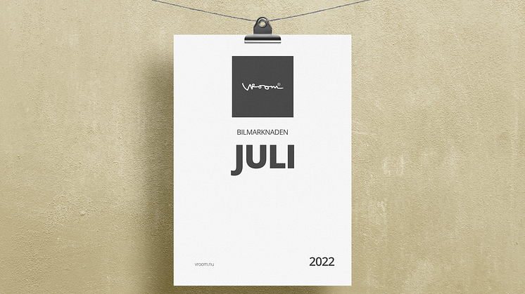 Bilmarknaden juli 2022