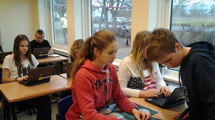 Begagnade datorer banade väg för nytt arbetssätt med IT på skolan