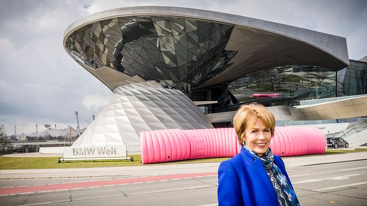 Christa Maar wirbt für den Felix Burda Award