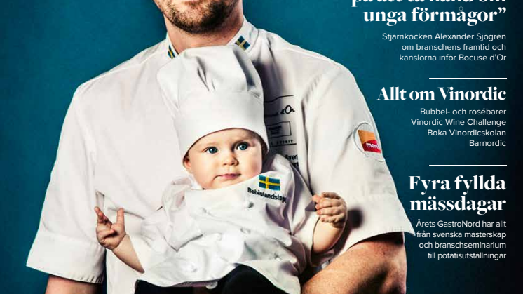 Läs om Pelle Agorelius, Husmansbord och Saxhyttegubben i nya GastroNord & Vinordic magasin