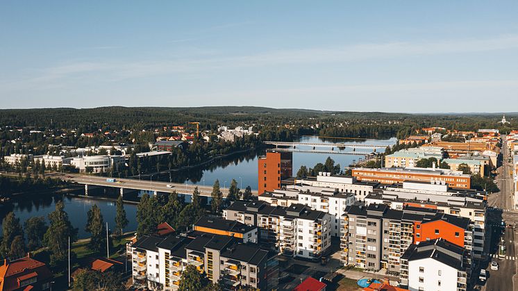 Johan Fjellström, Arkinova Arkitekter Umeå, har ritat Brf Viktoriastrand 3 i Skellefteå. Foto: Jonas Westling.