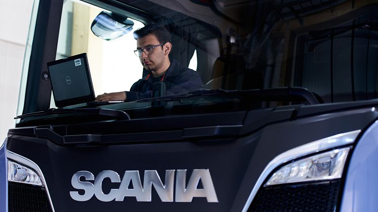 Scania Wartung mit flexiblen Plänen wird von immer mehr Kunden genutzt. 
