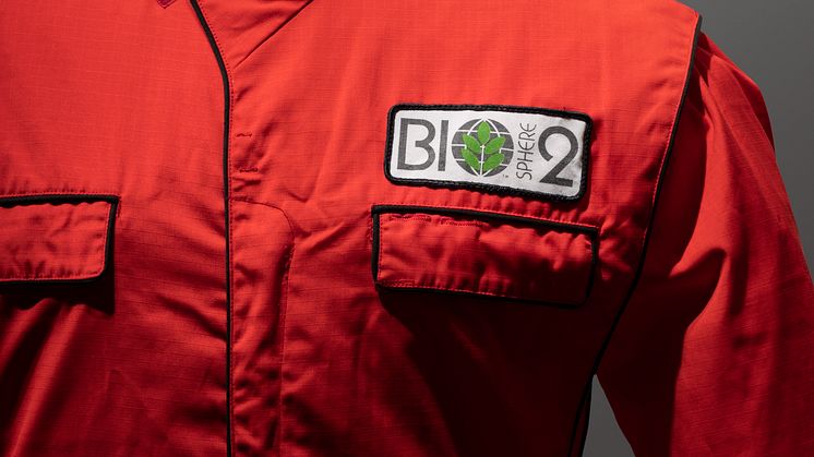 Materiale fra Biosphere 2, boilersuit