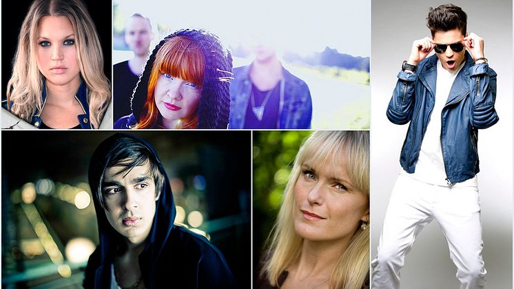 Warner Music Sweden presenterar ytterligare namn till Melodifestivalen 2014