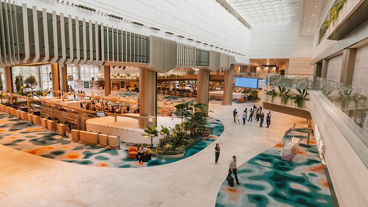  Engineering and expansion works at Changi Airport Terminal 2 completed