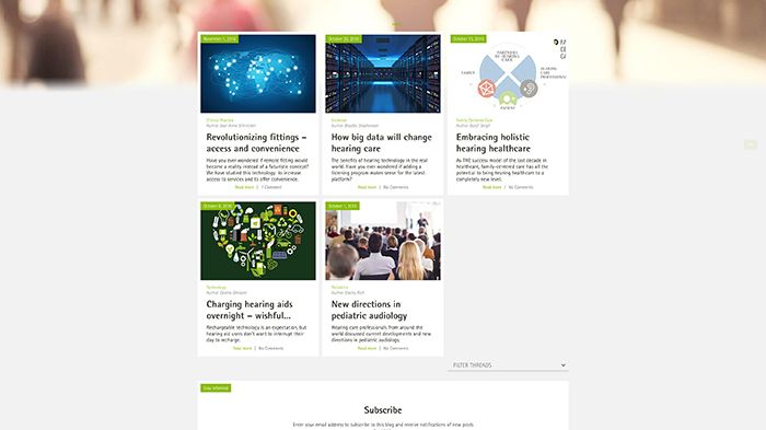 Phonak lanserar audiologi-blogg