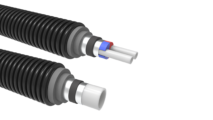 Uponor Ecoflex Thermo VIP och Uponor Ecoflex Aqua VIP