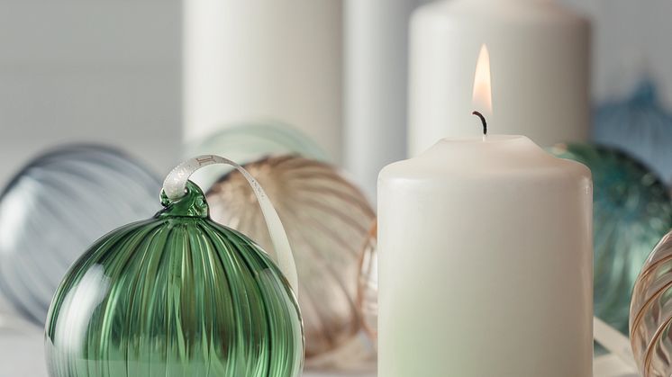 NYHETER - Munnblåste julekuler