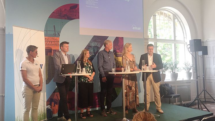 Sysav satte frågan om återvunnen energi på agendan i Almedalen.