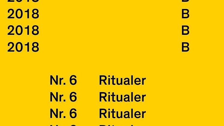 Velkommen til lansering av Billedkunst nr. 6: Ritualer