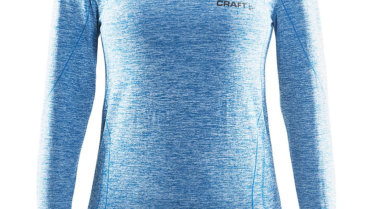 Active Comfort round neck long sleeve för dam i färgen brisk (ca pris 350 kr)