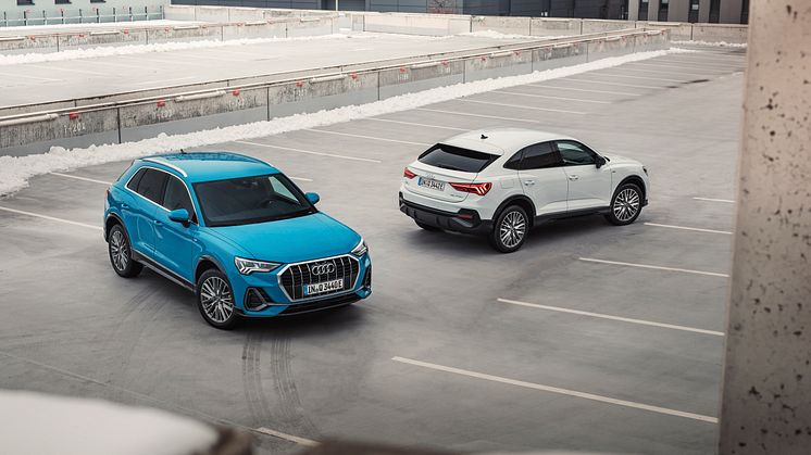 Audi Q3 TFSI e og Q3 Sportback TFSI e