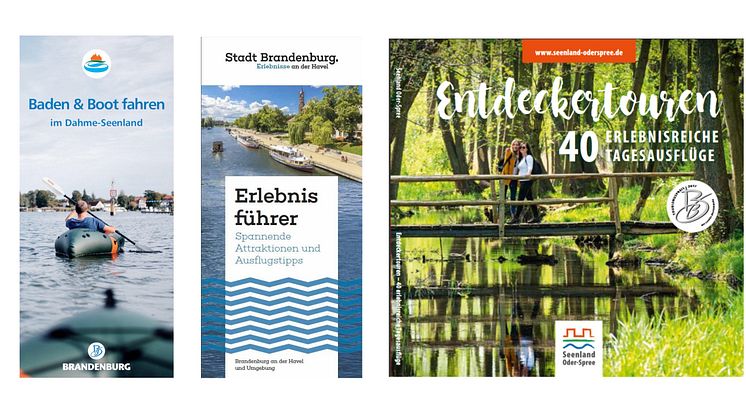 Blättern, Baden, Bewegen - die neuen Broschüren machen´s möglich. 