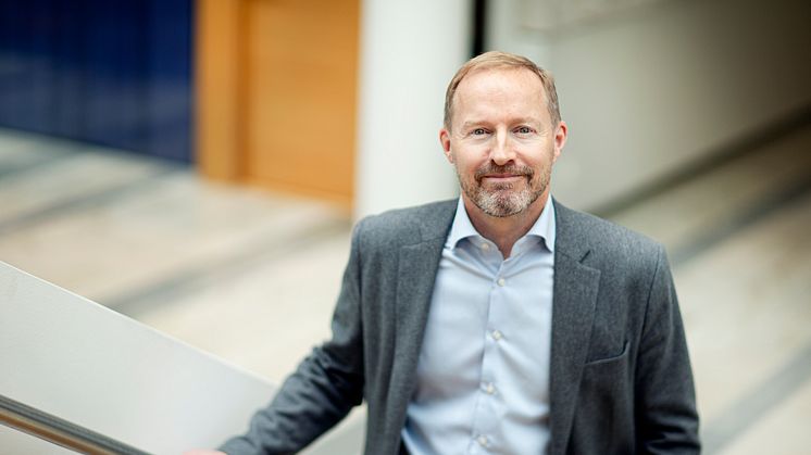 Trä- och möbelföretagen TMF:s vd, David Johnsson. Bild: Juliana Fälldin