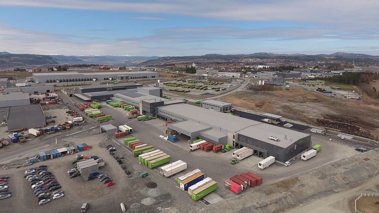 Postterminalen i Trondheim.