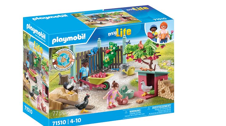 Kleine Hühnerfarm im Tiny House Garten (71510) von PLAYMOBIL