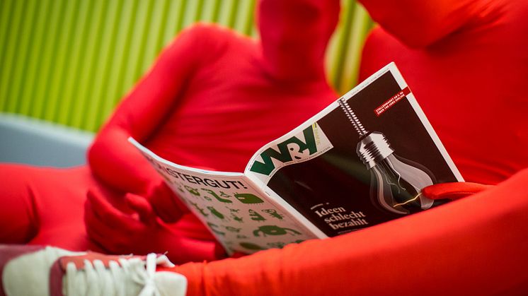 Mynewsdesk Guerilla-Marketing Aktion auf wuv.de