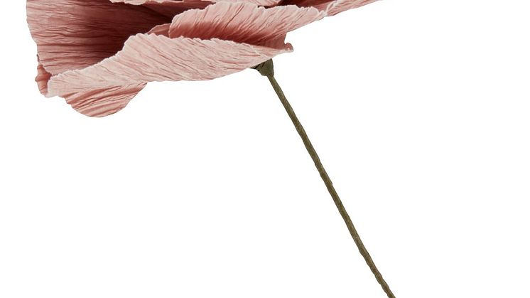 Kunstig blomst PER 40cm rosa (30,- DKK)