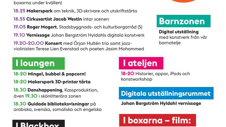 Kista kalasprogram 12 november 2015
