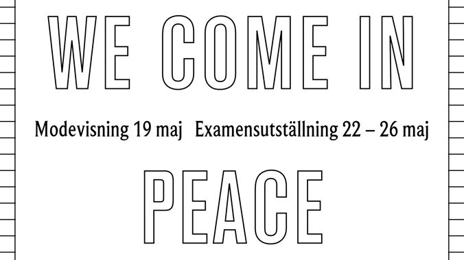 Beckmans Designhögskolas examensutställning 2014