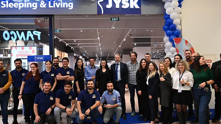 JYSK İstanbul’da üçüncü mağazasını Tepe Nautilus AVM’de açtı