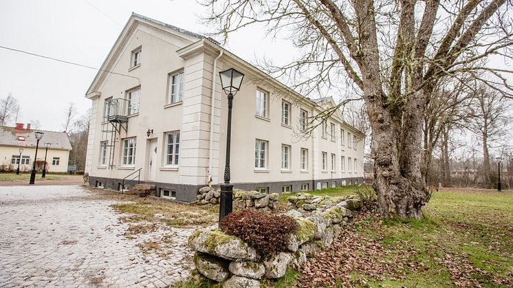 Geijerskolan i Ransäter är nu helt fossilfria i sin värmeförsörjning. Foto John Persson
