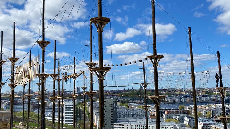 Stockholm Hammarbybacken Climbing Park