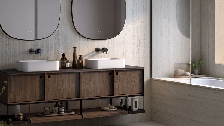 AMB01 - Bathroom Dekton TK06 Maromorio