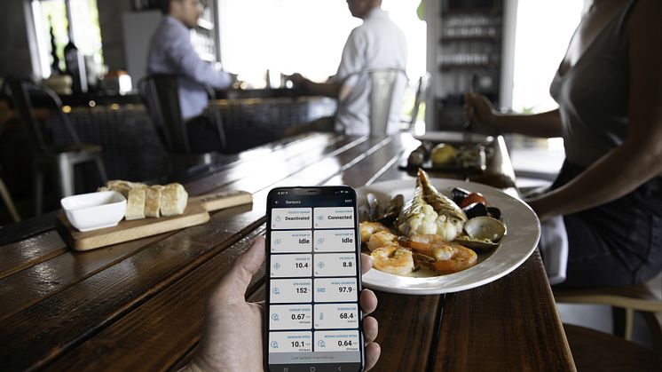 OnDeck Lifestyle Restaurant Kontrolle der Sensoren 