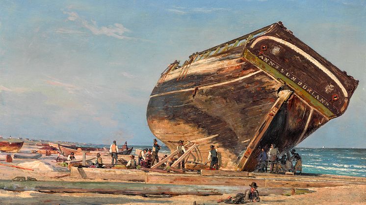 Nu kan man snart opleve et værk af den danske guldaldermaler Martinus Rørbye, når man besøger Louvre i Paris. Maleriet fik et hammerslag på 1,2 mio. kr. hos Bruun Rasmussen.