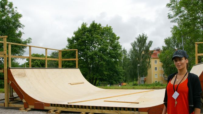 Skateboardramper invigs på Mötesplats Tureborg och Svenskholmen