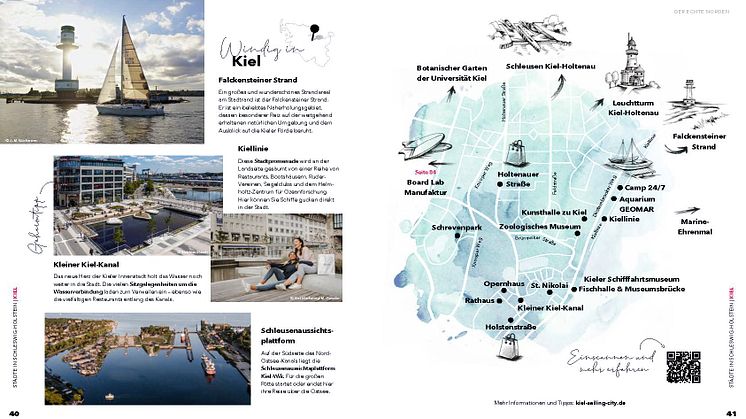 Stadt - Land - Meer....hier gibt es viel zu entdecken: Kiel.Sailing.City