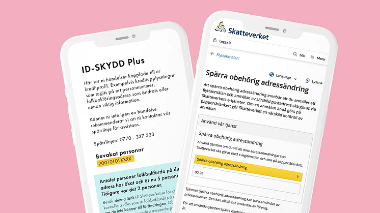 Adresslarm: se när kriminella skriver sig på din adress
