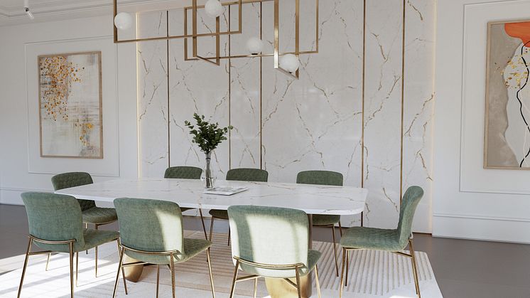 Silestone Versailles Ivory_Living Room