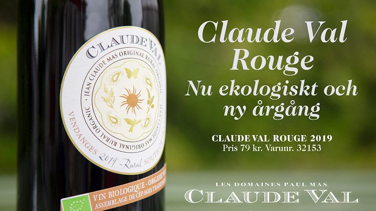 ​Claude Val Rouge konverterar till ekologisk odling i Languedoc.