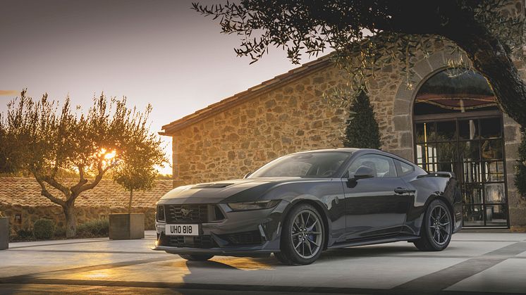 Nye Ford Mustang og Mustang Dark Horse klar for salg i Europa