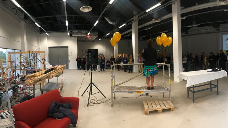 Invigning Konstverket i Telestaden