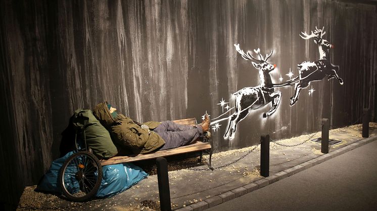 Ausstellung "House of Banksy" in Leipzig