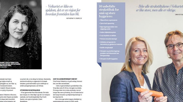 Denne artikkelen i Fremtidens Byggenæring beskriver Eiendomssektorens veikart mot 2050.