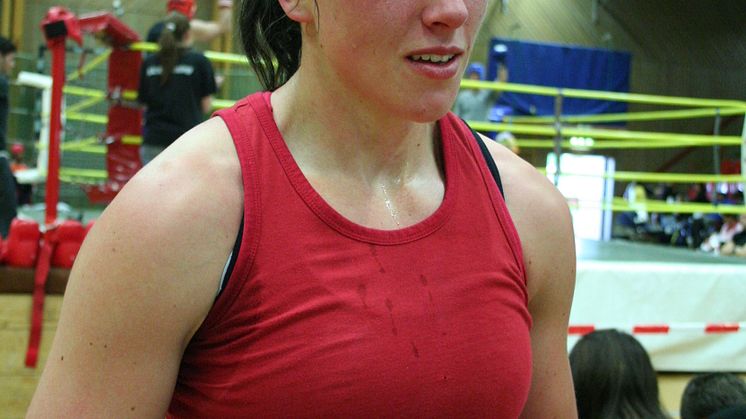 Caroline Ek kickboxning