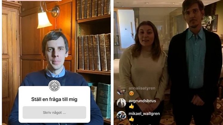 I samband med pandemin ställde Nordiska museet om och började producera livesända visningar och digitala evenemang.