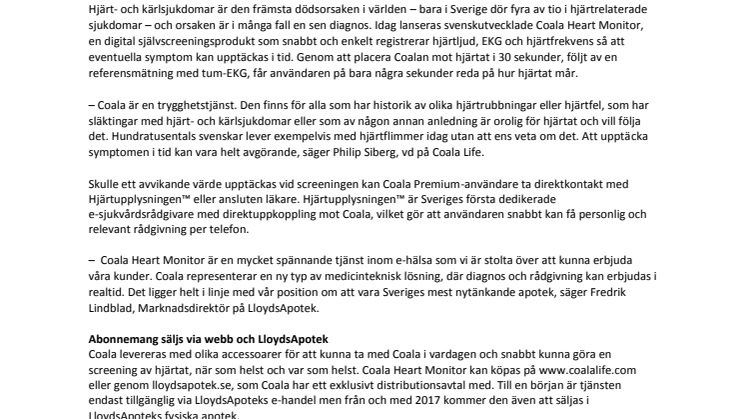 Svensk innovation ska upptäcka hjärtfel i tid